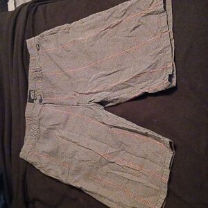 Vans Men's Striped Gray Shorts
